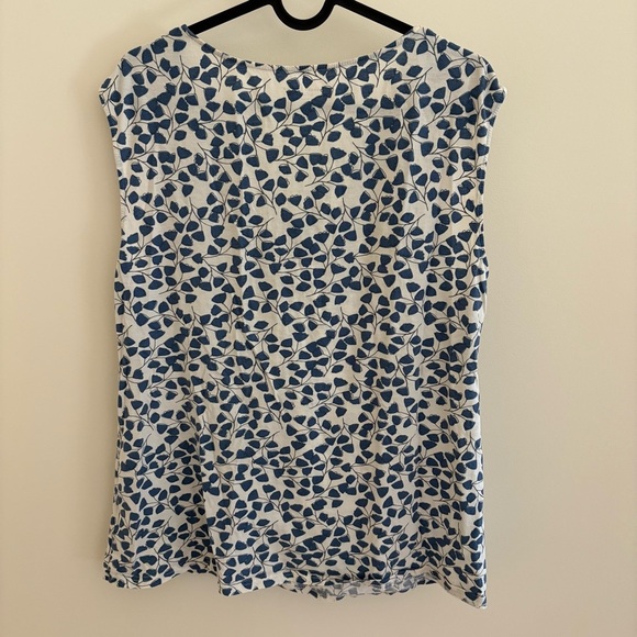 Green Cotton By Garnet Hill Sleep Top - Picture 9 of 9